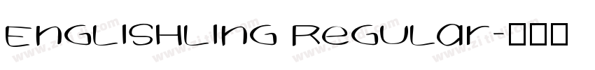 EnglishLing Regular字体转换